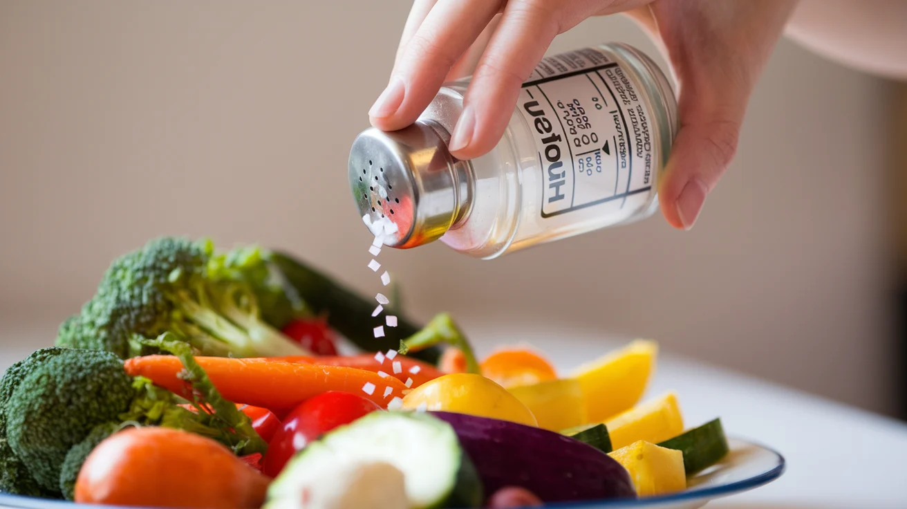 Cut back on sodium